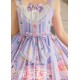 Strawberry Witch Blueberry High Waist Daily JSK